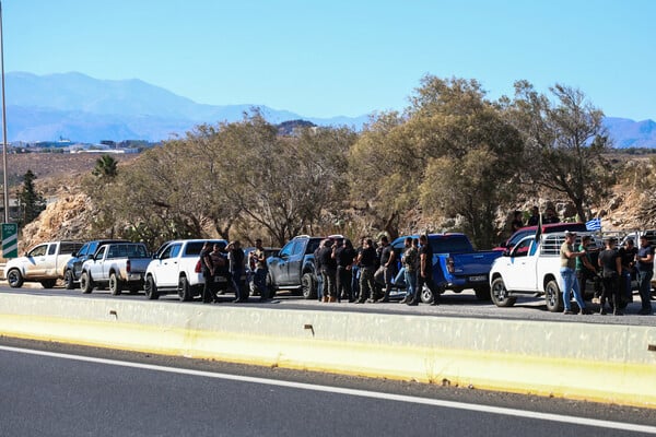 Κρήτη: «Μπλόκο» αγροτών και κτηνοτρόφων στον ΒΟΑΚ - Τι ζητούν από την κυβέρνηση