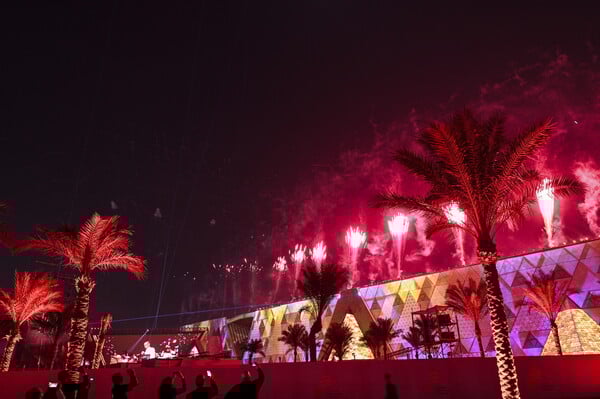 Το Μεγάλο Αιγυπτιακό Μουσείο άνοιξε με ένα υπερθέαμα από drones και πυροτεχνήματα