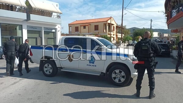 Βεντέτα στα Βορίζια: Ανιχνευτής μετάλλων, drone και ισχυρή αστυνομική παρουσία στην κηδεία της 56χρονης