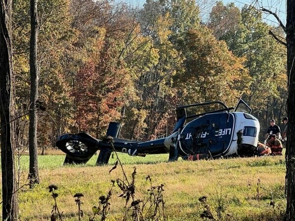 ΗΠΑ: Συντριβή ελικοπτέρου στο Τενεσί - Ένας νεκρός, δύο σοβαρά τραυματίες 