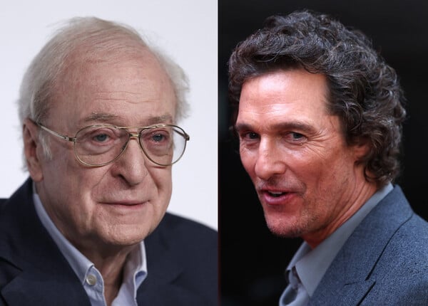 Μάικλ Κέιν και Μάθιου ΜακΚόναχι «δανείζουν» τη φωνή τους σε εταιρεία τεχνητής νοημοσύνης