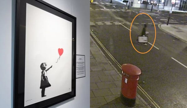 Καταδίκη 13 μηνών για τον άνδρα που άρπαξε διάσημο έργο του Banksy από γκαλερί