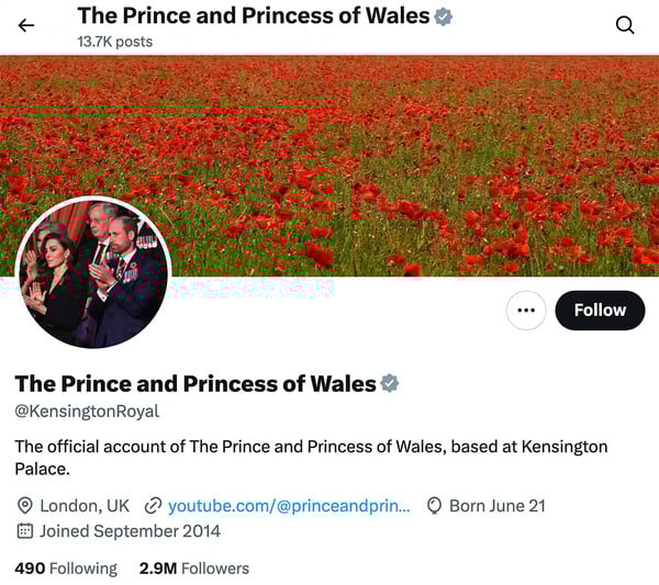 Κέιτ Μίντλετον-Πρίγκιπας Ουίλιαμ: Άλλαξαν διακριτικά τις φωτογραφίες τους στα social media