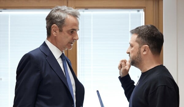 Συνάντηση Μητσοτάκη - Ζελένσκι στο Μέγαρο Μαξίμου την Κυριακή 