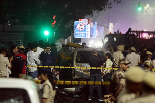 Ινδία: Μία σύλληψη για τη φονική έκρηξη αυτοκινήτου στο Δελχί 