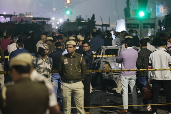 Ινδία: Μία σύλληψη για τη φονική έκρηξη αυτοκινήτου στο Δελχί 