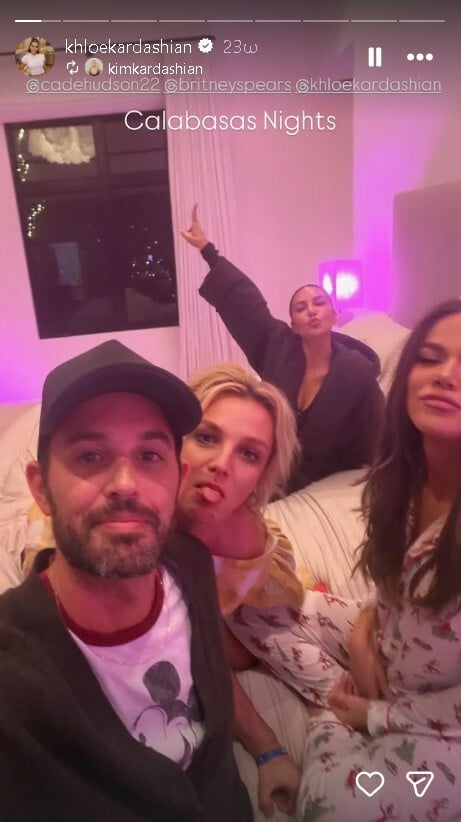 Κιμ Καρντάσιαν: Η φωτογραφίες με την Μπρίτνεϊ Σπίαρς στο σπίτι της στην Καλιφόρνια