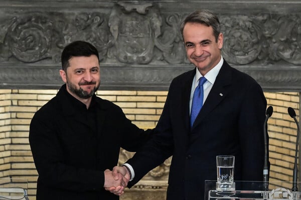 Ζελένσκι: «Ευχαριστώ την Ελλάδα και τον Τραμπ» – Μητσοτάκης: «Η χώρα μας θα αποτελέσει ενεργειακό κόμβο»