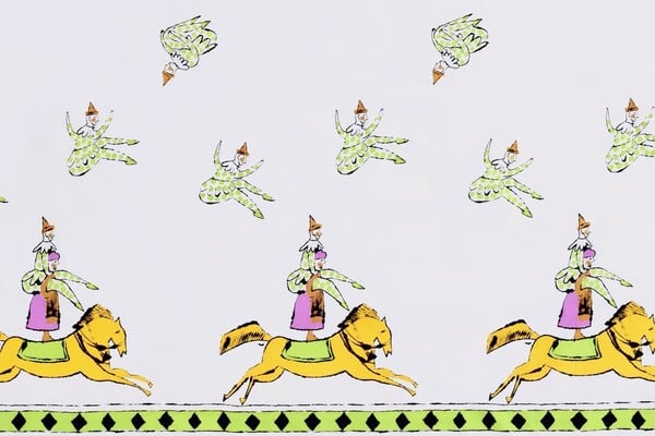 Μια έκθεση με τα άγνωστα και σπάνια υφάσματα που σχεδίασε ο Άντι Γουόρχολ