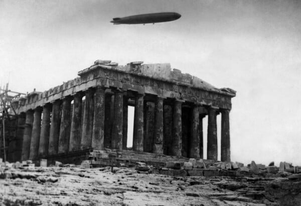 Όταν ένα ζέπελιν διέσχισε τον αττικό ουρανό το 1929