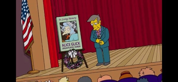 THE SIMPSONS ALICE GLICK