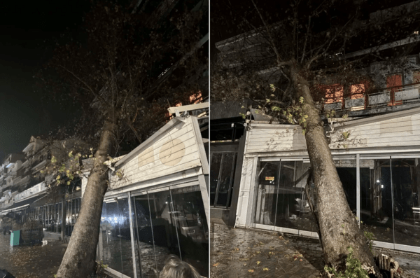 Κακοκαιρία: Ισχυρές βροχοπτώσεις σε Ιωάννινα και Θεσπρωτία - Ζημιές από κεραυνούς και πτώσεις δέντρων