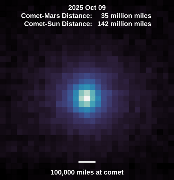 Η NASA δημοσίευσε πρωτοφανείς νέες εικόνες του διαστρικού κομήτη 3I/ATLAS