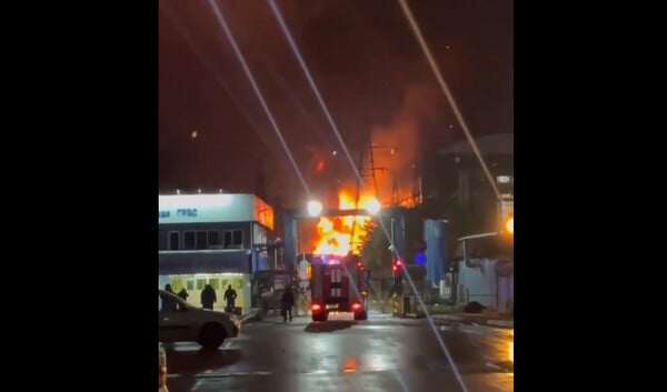 Ουκρανία: Σφοδρό πλήγμα σε ρωσικό ενεργειακό σταθμό στην περιοχή της Μόσχας