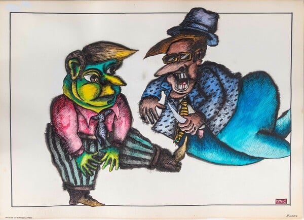 Η αχαλίνωτη φαντασία και η σκοτεινή τρυφερότητα του Λάζαρου Ζήκου