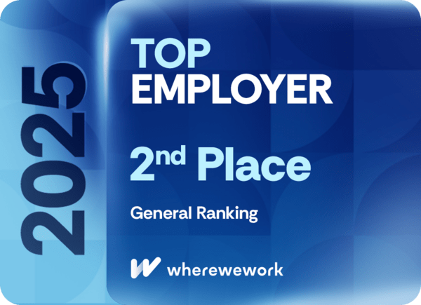 Η CQS ανάμεσα στους κορυφαίους εργοδότες στην κατάταξη Top Employers 2025 του WhereWeWork.com