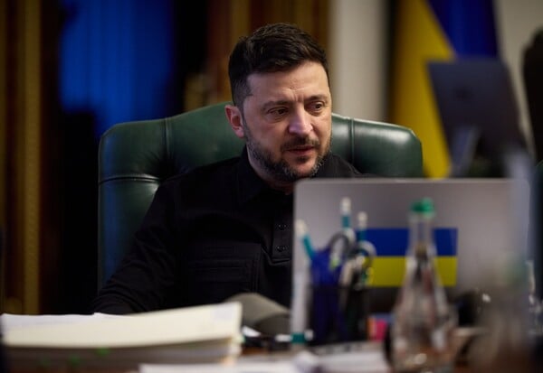 ΟΥΚΡΑΝΙΑ ΖΕΛΕΝΚΣΙ ΑΠΑΝΤΗΣΗ ΠΟΥΤΙΝ