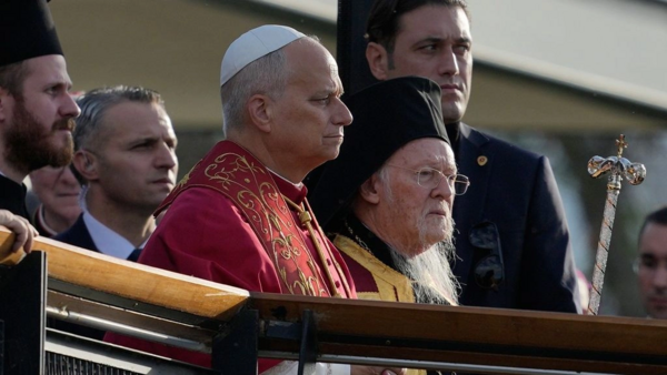 Πάπας και Βαρθολομαίος ενώνουν τις προσευχές τους – Ιστορική συνάντηση στη Νίκαια