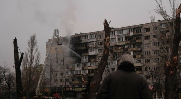 Ουκρανία: Χωρίς ρεύμα τουλάχιστον 600.000 πολίτες στο Κίεβο 