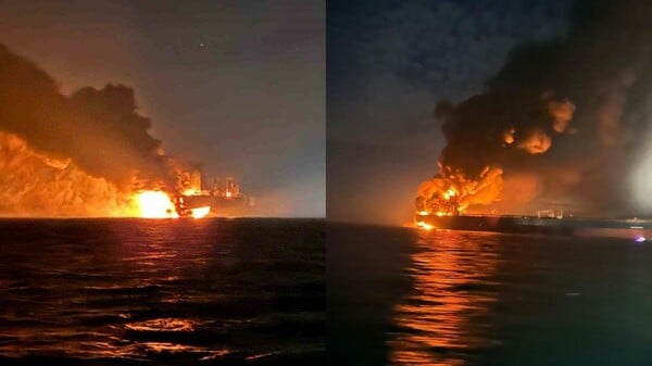 Εκρήξεις σε δύο τάνκερ του ρωσικού «σκιώδους στόλου» – Ανάληψη ευθύνης από το Κίεβο