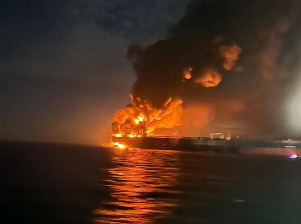 Ουκρανικά drones χτύπησαν ρωσικά δεξαμενόπλοια πετρελαίου στη Μαύρη Θάλασσα