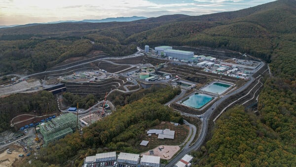 Ελληνικός Χρυσός: Σταθερή πρόοδος για το έργο στις Σκουριές