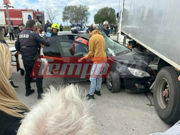 Πάτρα: Σοβαρό τροχαίο στην Πάτρα με τραυματία έγκυο οδηγό 