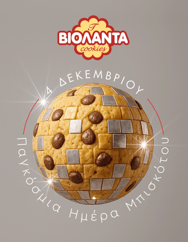 Η Βιολάντα ετοιμάζει μια μοναδική γιορτή για να κάνει την Παγκόσμια Ημέρα Μπισκότου ακόμα πιο ξεχωριστή