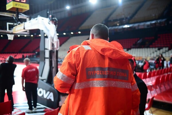 Ολυμπιακός - Φενέρμπαχτσε στο ΣΕΦ εν μέσω κακοκαιρίας