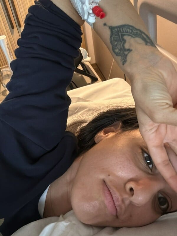 Μαρίνα Σάττι: Νέες φωτογραφίες από τη νοσηλεία της - Το μήνυμά της