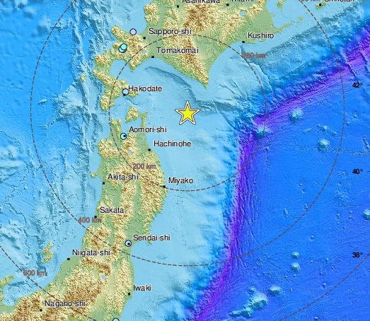 Ισχυρός σεισμός 7,6 Ρίχτερ στην Ιαπωνία - Προειδοποίηση για τσουνάμι