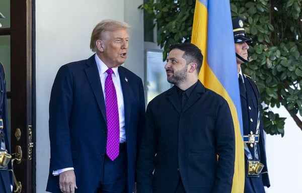 ΝΤΟΝΑΛΝΤ ΤΡΑΜΠ ΒΟΛΟΝΤΙΜΙΡ ΖΕΛΕΝΣΚΙ ΟΥΚΡΑΝΙΑ ΗΠΑ