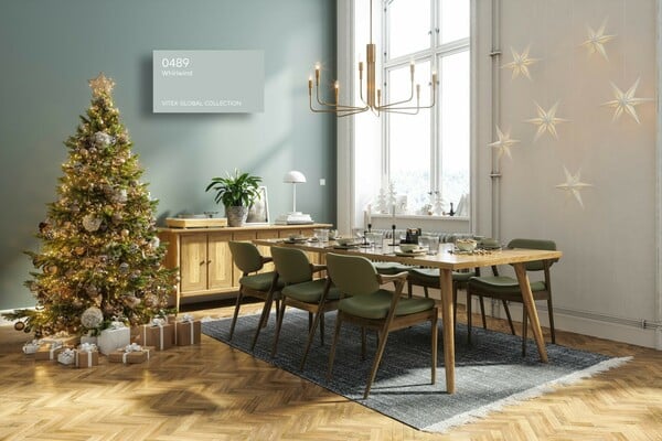 5 μοναδικές χριστουγεννιάτικες αποχρώσεις για να μεταμορφώσετε το σπίτι σας