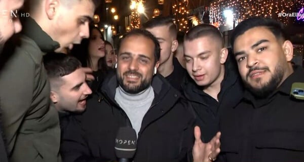 Θεσσαλονίκη: «Θέλω να μπω στο Luben» - H στιγμή που μία παρέα «εισβάλει» on air σε ρεπορτάζ 