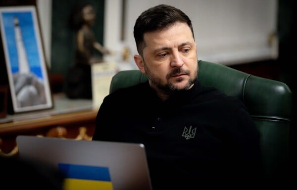 ΖΕΛΕΝΣΚΙ ΤΡΑΜΠ ΣΥΝΑΝΤΗΣΗ ΟΥΚΡΑΝΙΑ ΕΥΡΩΠΑΙΟΙ