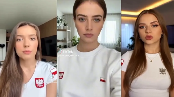 AI βίντεο με νεαρές γυναίκες προωθούν την έξοδο της Πολωνίας από την Ευρωπαϊκή Ένωση 