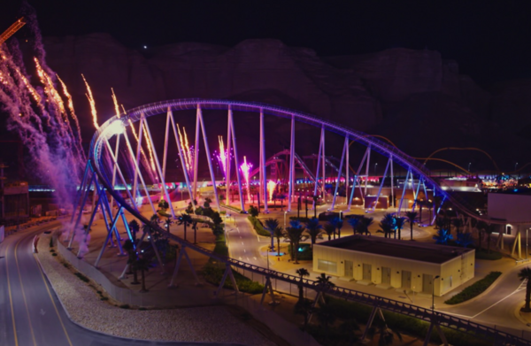 Falcon's Flight: Το μεγαλύτερο και ταχύτερο roller coaster στον κόσμο άνοιξε στη Σαουδική Αραβία
