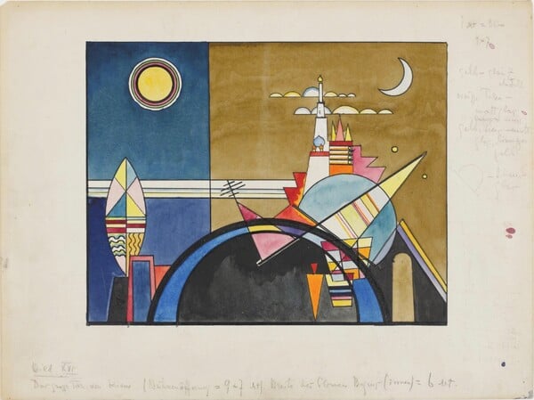 Ο Καντίνσκι και η μουσική των χρωμάτων σε μια μεγάλη έκθεση