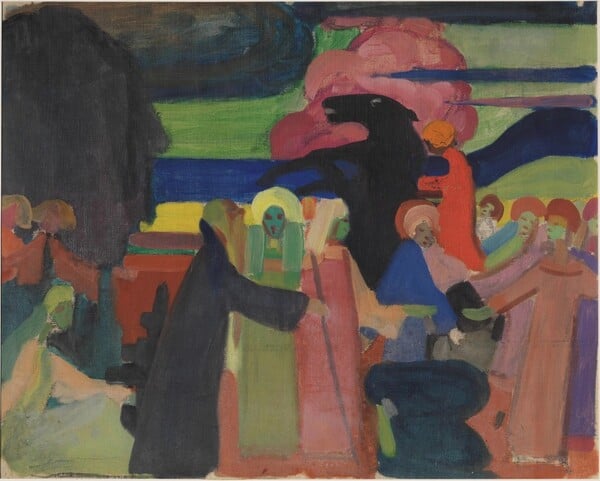 Ο Καντίνσκι και η μουσική των χρωμάτων σε μια μεγάλη έκθεση