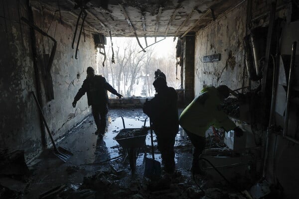 ΚΙΕΒΟ ΟΥΚΡΑΝΙΑ ΡΩΣΙΑ ΕΠΙΘΕΣΕΙΣ ΡΕΥΜΑ ΝΕΡΟ