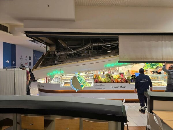 Θεσσαλονίκη: «Ήταν αιμόφυρτη, ο κόσμος έτρεχε πανικόβλητος» - Η στιγμή που έπεσε η οροφή στο εμπορικό κέντρο