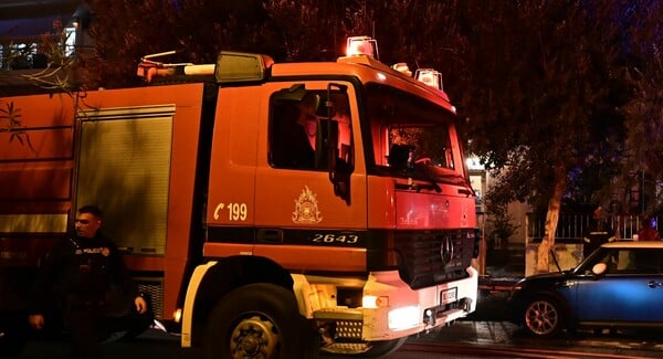 Φωτιά στα Πατήσια: Η ενημέρωση της Πυροσβεστικής