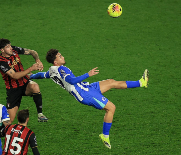 Premier League: Το εκπληκτικό ανάποδο ψαλίδι του Κωστούλα χαρίζει τον βαθμό στη Μπράιτον απέναντι στη Μπόρνμουθ