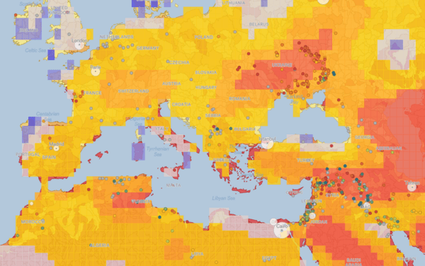 Χάρτης παγκόσμιας λειψυδρίας: 39 μεγάλες πόλεις σε ακραία υδατική πίεση