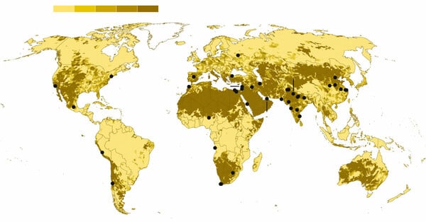 Χάρτης παγκόσμιας λειψυδρίας: 39 μεγάλες πόλεις σε ακραία υδατική πίεση