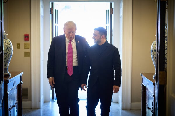 Συνάντηση Τραμπ - Ζελένσκι στο Νταβός