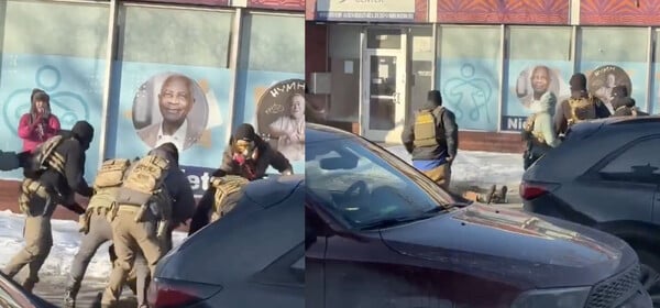 ΜΙΝΕΑΠΟΛΗ ΠΥΡΟΒΟΛΗΣΑΝ ICE 