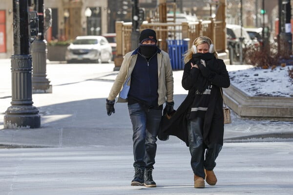 ΗΠΑ ΧΙΟΝΟΠΤΩΣΗ ΚΡΥΟ ΚΑΚΟΚΑΙΡΙΑ