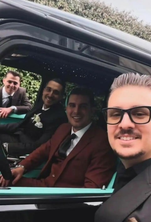 ΣΑΚΗΣ ΚΑΤΣΟΥΛΗΣ ΜΑΡΙΑΛΕΝΑ ΡΟΥΜΕΛΙΩΤΗ ΓΑΜΟΣ