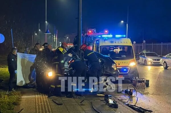 Τροχαίο δυστύχημα στην Πάτρα: Νεκροί ένας 19χρονος και μία 17χρονη - Το ΙΧ τους μετατράπηκε σε άμορφη μάζα